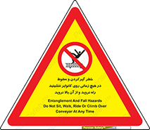  , افتادن , پرتاب شدن , نوارنقاله , نشستن , دویدن , ممنوع , 