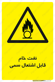  , نپخته , فراوری نشده , آتش گیر , 