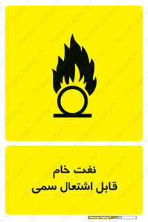  , نپخته , فراوری نشده , آتش گیر , 