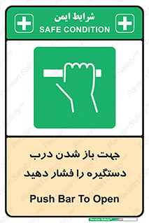  , جهت , باز شدن , شدن درب دستگیره , دستگیره , شدن نکردن , فشار , 
