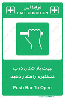  , جهت , باز شدن , شدن درب دستگیره , دستگیره , شدن نکردن , فشار , 