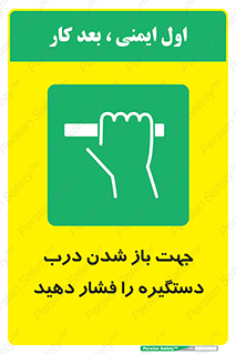  , جهت , باز شدن , شدن درب دستگیره , دستگیره , شدن نکردن , فشار , 