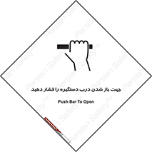 , جهت , باز شدن , شدن درب دستگیره , دستگیره , شدن نکردن , فشار , 
