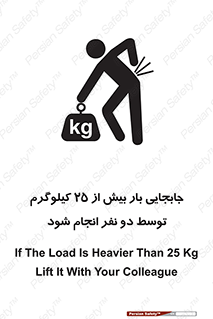 person , load , safety , تکان دادن , بلندکردن , بیشتر از , وزن , 
