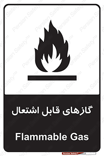 تابلوی ایمنی گازهای قابل اشتعال – طرح 11779