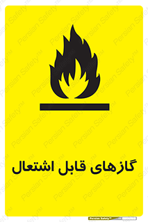 تابلوی ایمنی گازهای قابل اشتعال – طرح 11779