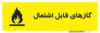 تابلوی ایمنی گازهای قابل اشتعال – طرح 11779