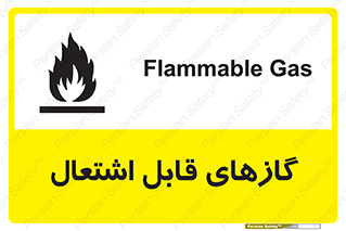 تابلوی ایمنی گازهای قابل اشتعال – طرح 11779