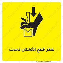 Safety sign: Risk Of Cut Fingers – design 11809