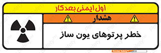 Safety sign: Risk Of Ionizing Radiation – design 11836