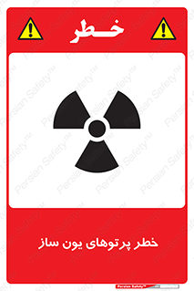 Safety sign: Risk Of Ionizing Radiation – design 11836