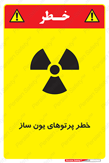 Safety sign: Risk Of Ionizing Radiation – design 11836