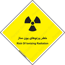 Safety sign: Risk Of Ionizing Radiation – design 11836