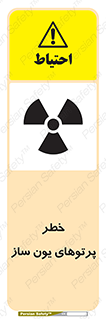 Safety sign: Risk Of Ionizing Radiation – design 11836