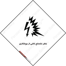 تابلوی ایمنی خطر تشعشع ناشی از جوشکاری – طرح 11842