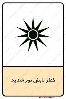 Safety sign: Risk Of Bright Light Exposure – design 11843