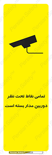 Safety sign: All points Are Under Surveillance – design 11896