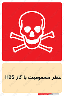 Safety sign: Risk Of H2S Intoxication – design 12304