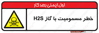 gas , poisoning , Hydrogen sulfide , هیدروژن سولفید , گاز سمی , 