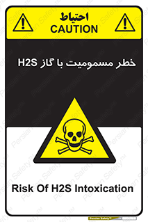 gas , poisoning , Hydrogen sulfide , هیدروژن سولفید , گاز سمی , 