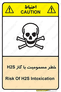 gas , poisoning , Hydrogen sulfide , هیدروژن سولفید , گاز سمی , 