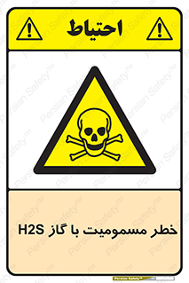 gas , poisoning , Hydrogen sulfide , هیدروژن سولفید , گاز سمی , 