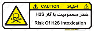 gas , poisoning , Hydrogen sulfide , هیدروژن سولفید , گاز سمی , 