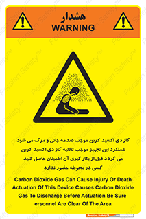  , سیستم اطفاء حریق , Co2 , محیط , 