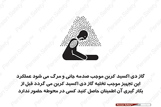  , سیستم اطفاء حریق , Co2 , محیط , 