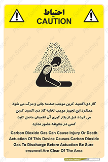  , سیستم اطفاء حریق , Co2 , محیط , 