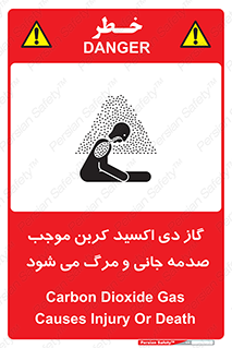  , Co2 , خفگی , مسمومیت , 