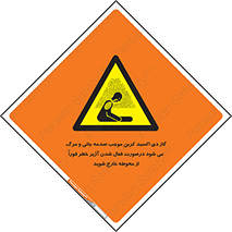  , ورود , نکنید , داخل نشوید , آلارم , هنگام , Co2 , مسمومیت , خفگی , 