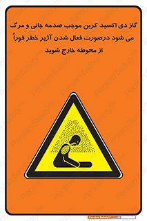  , ورود , نکنید , داخل نشوید , آلارم , هنگام , Co2 , مسمومیت , خفگی , 