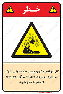  , ورود , نکنید , داخل نشوید , آلارم , هنگام , Co2 , مسمومیت , خفگی , 