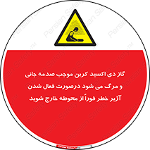  , ورود , نکنید , داخل نشوید , آلارم , هنگام , Co2 , مسمومیت , خفگی , 