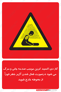  , ورود , نکنید , داخل نشوید , آلارم , هنگام , Co2 , مسمومیت , خفگی , 