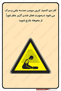  , ورود , نکنید , داخل نشوید , آلارم , هنگام , Co2 , مسمومیت , خفگی , 
