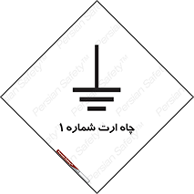 تابلوی ایمنی چاه ارت شماره 1 – طرح 12451