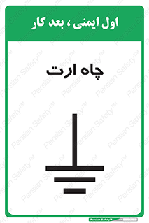 Safety sign: Earth Pit – design 12484