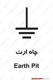 Safety sign: Earth Pit – design 12484
