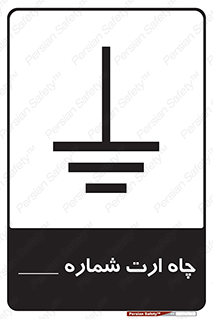 Safety sign: Earth Pit No 1 – design 12543