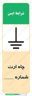 Safety sign: Earth Pit No 1 – design 12544
