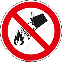 Water , Extinguish , don’t , مناسب , خاموش کننده , 