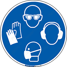 Eye , Hand , Respiratory , Ear , Protection , تجهیزات ایمنی , مکان , 