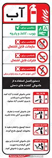 راهنمای , نحوه , کپسول , سیلندر , خاموش کننده , Water , آب , گاز , Extinguisher , 