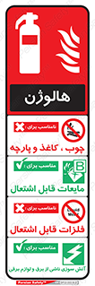 راهنمای , دستورالعمل , استفاده , نحوه , کپسول , سیلندر , خاموش کننده , هالون , هالوژن , فلوژکس , گاز , Extinguisher , 