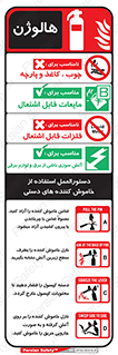 راهنمای , دستورالعمل , استفاده , نحوه , کپسول , سیلندر , خاموش کننده , هالون , هالوژن , فلوژکس , گاز , Extinguisher , 